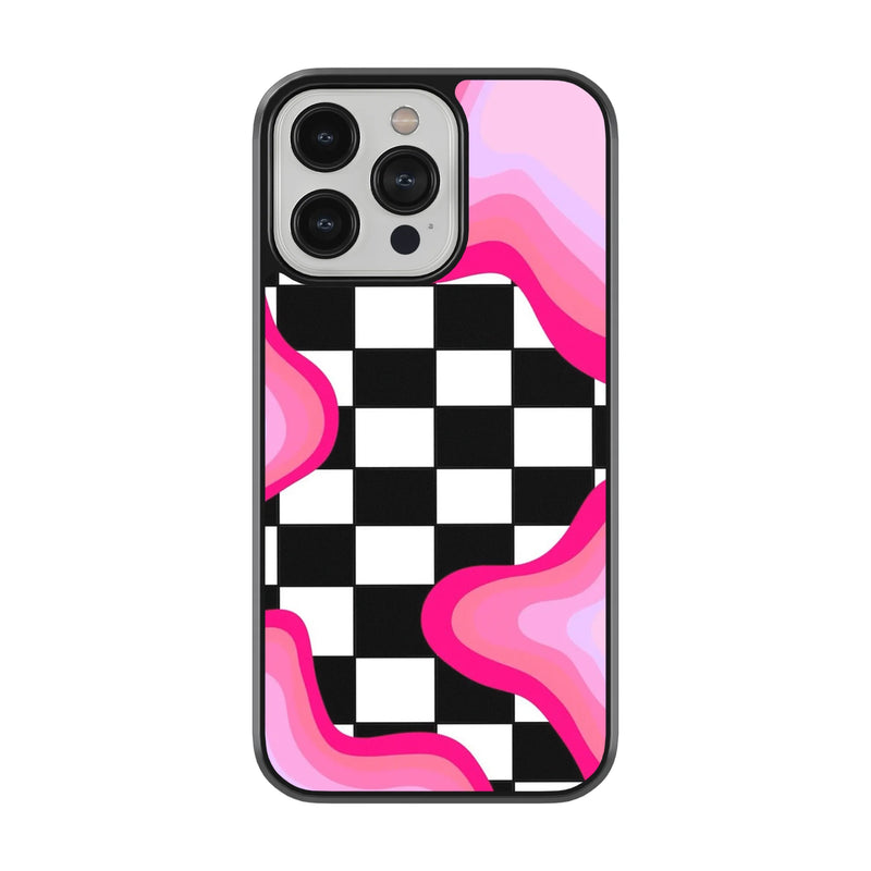 Carcasa Ajedrez Rosa