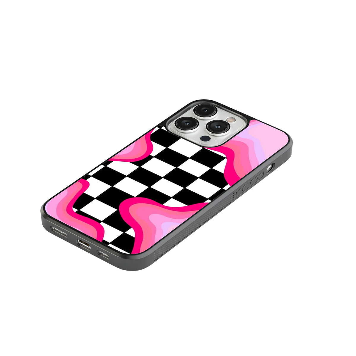 Carcasa Ajedrez Rosa