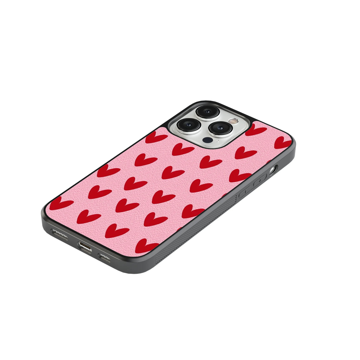 Carcasa Corazones Rojos