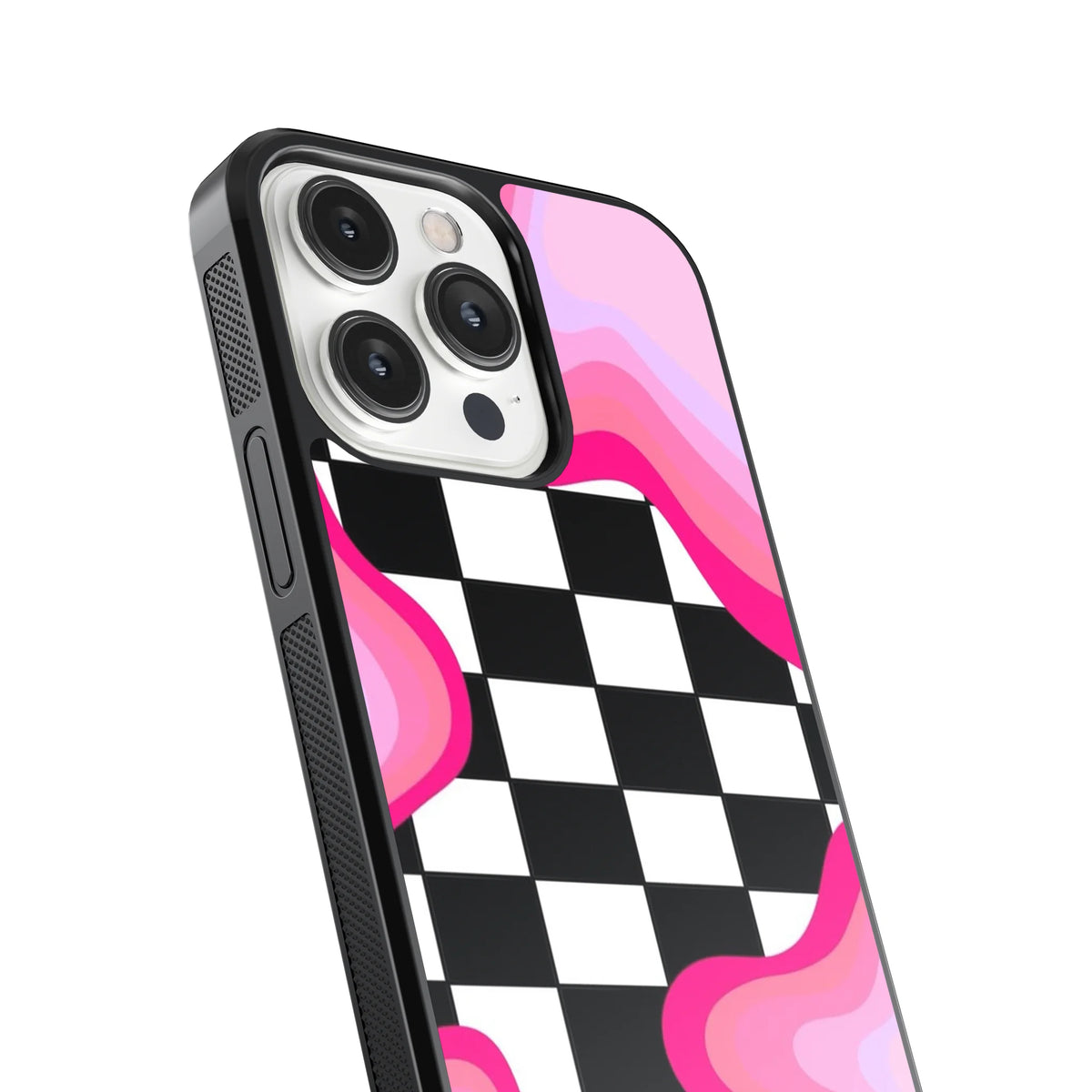 Carcasa Ajedrez Rosa
