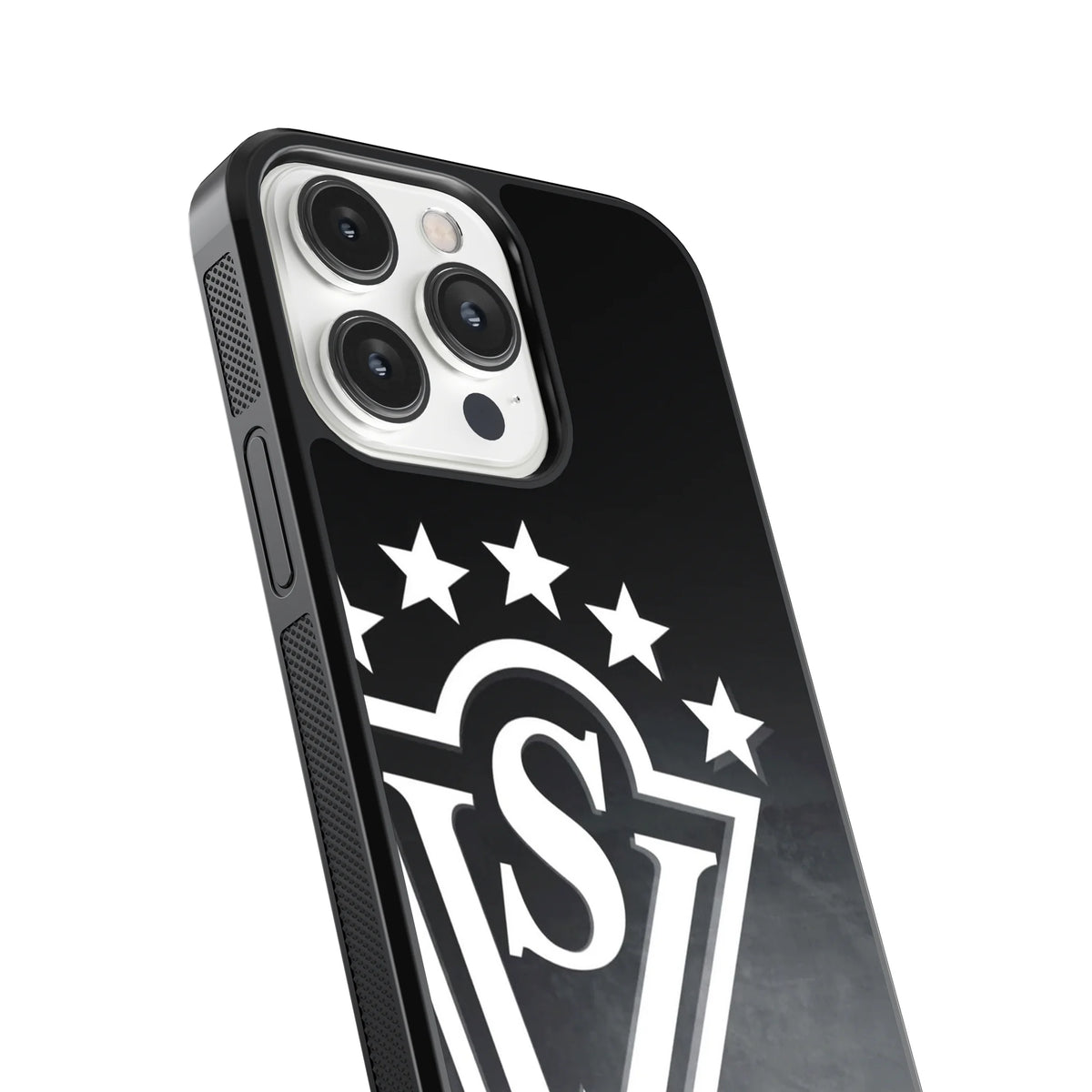 Carcasa Estrellas Blanco y Negro