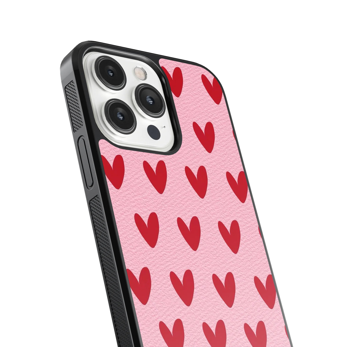 Carcasa Corazones Rojos